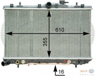Теплообменник HELLA 8MK 376 762-051