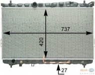 Теплообменник HELLA 8MK 376 762-321