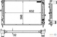 Теплообменник HELLA 8MK 376 766-141