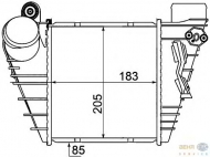 Теплообменник HELLA 8ML 376 776-051