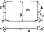 Теплообменник HELLA 8MK 376 781-041