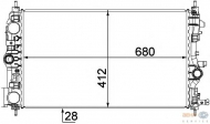Теплообменник HELLA 8MK 376 787-541