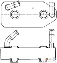 Теплообменник HELLA 8MO 376 787-681