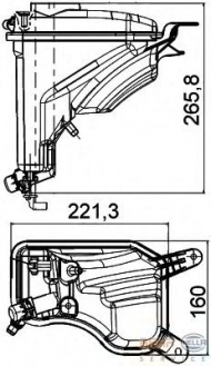 Резервуар HELLA 8MA 376 789-751