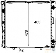 Теплообменник HELLA 8MK 376 888-444