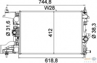 Теплообменник HELLA 8MK 376 910-241