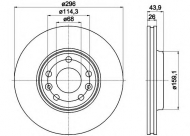 Тормозной диск HELLA 8DD 355 116-161