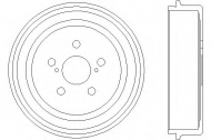 Тормозный барабан HELLA 8DT 355 300-501
