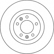 Тормозной диск HELLA 8DD 355 113-681