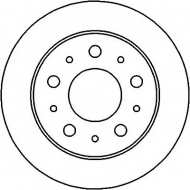 Тормозной диск HELLA 8DD 355 113-721