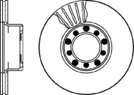 Тормозной диск HELLA 8DD 355 100-081