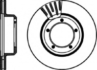 Тормозной диск HELLA 8DD 355 103-161