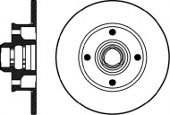 Тормозной диск HELLA 8DD 355 101-651