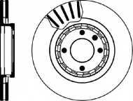 Тормозной диск HELLA 8DD 355 101-831
