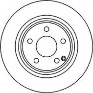 Тормозной диск HELLA 8DD 355 108-791