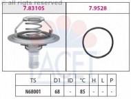 Термостат FACET 7.8310