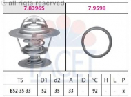 Термостат FACET 7.8396