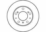 Тормозной диск NATIONAL NBD132