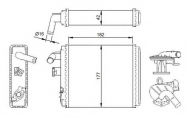 Теплообменник NRF 54282
