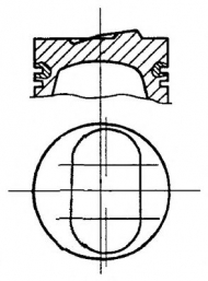 Поршень NÜRAL 87-783800-10