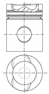 Поршень NÜRAL 87-961000-00