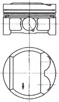 Поршень NÜRAL 87-705000-00