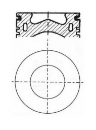Поршень NÜRAL 87-122000-00