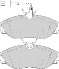 Комплект тормозных колодок ABEX AVR118