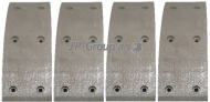 Комплект колодки тормозной накладки JP GROUP 8163950316
