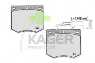 Комплект тормозных колодок KAGER 35-0383