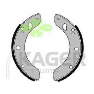 Комлект тормозных накладок KAGER 34-0042