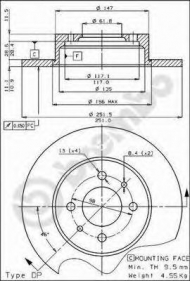 Тормозной диск BRECO BS 7210