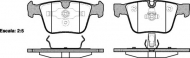 Комплект тормозных колодок WOKING P13163.00