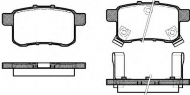 Комплект тормозных колодок WOKING P12323.02