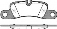 Комплект тормозных колодок WOKING P12793.00