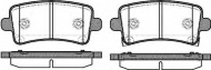 Комплект тормозных колодок WOKING P12883.04