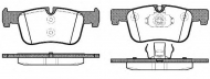 Комплект тормозных колодок WOKING P15783.00