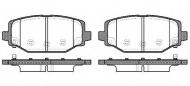 Комплект тормозных колодок WOKING P15833.04