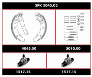 Комплект тормозов WOKING SPK 3045.03