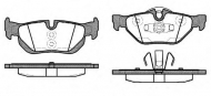 Комплект тормозных колодок WOKING P10453.10