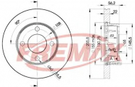 Тормозной диск FREMAX BD-4013