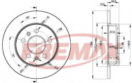 Тормозной диск FREMAX BD-4296