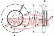 Тормозной диск FREMAX BD-5402
