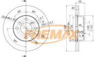 Тормозной диск FREMAX BD-4801