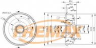 Тормозный барабан FREMAX BD-6630