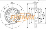 Тормозной диск FREMAX BD-8773
