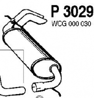 Амортизатор FENNO P3029