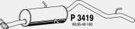 Амортизатор FENNO P3419