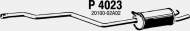 Амортизатор FENNO P4023