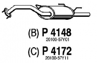 Амортизатор FENNO P4148